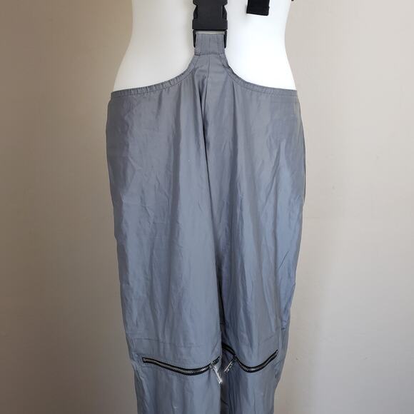 Jaded London Womens‎ Gorpcore Rave Silver Outfit Pants & Top. Size L - Picture 4 of 16